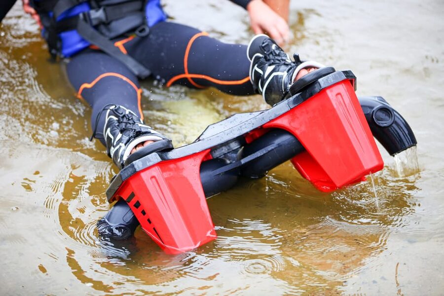 Alphen aan den Rijn: 15-Minute Flyboard Experience - The middle of the session brings the height