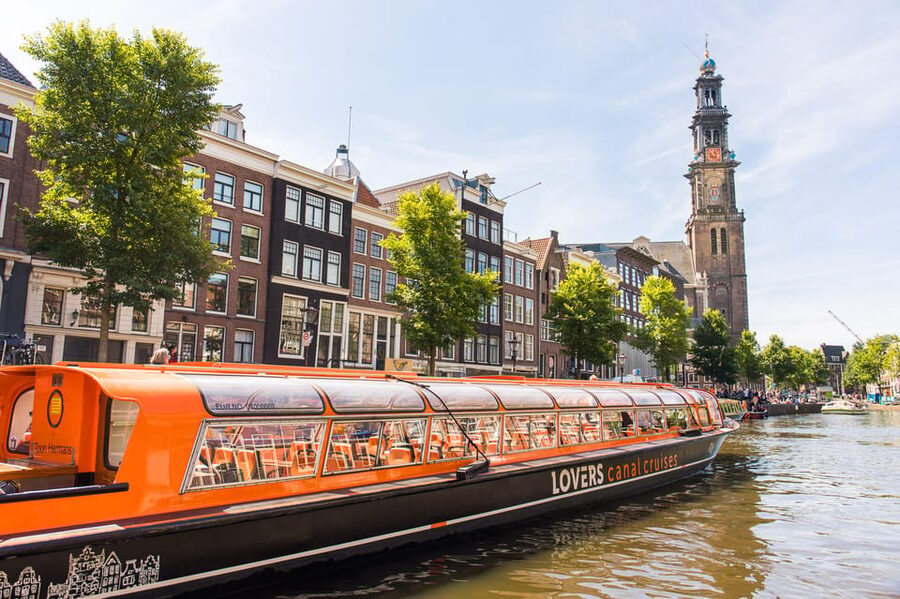 Amsterdam: 1-Hour Canal Cruise & NEMO Science Museum - What you see from the canal boat