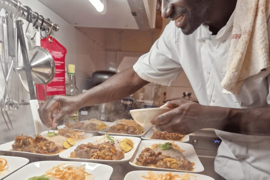 Amsterdam: 3-course dinner party at secret pop-up restaurant - A Jamaican dinner party, not a standard restaurant meal