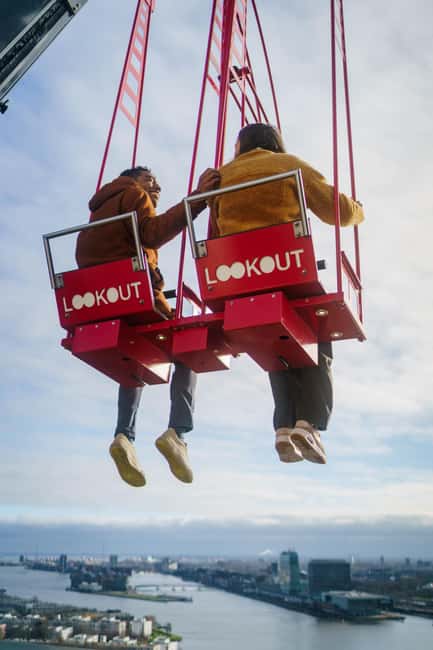 Amsterdam: A'DAM Lookout Entry Ticket with 2 Drinks - Who gets the best value from $28