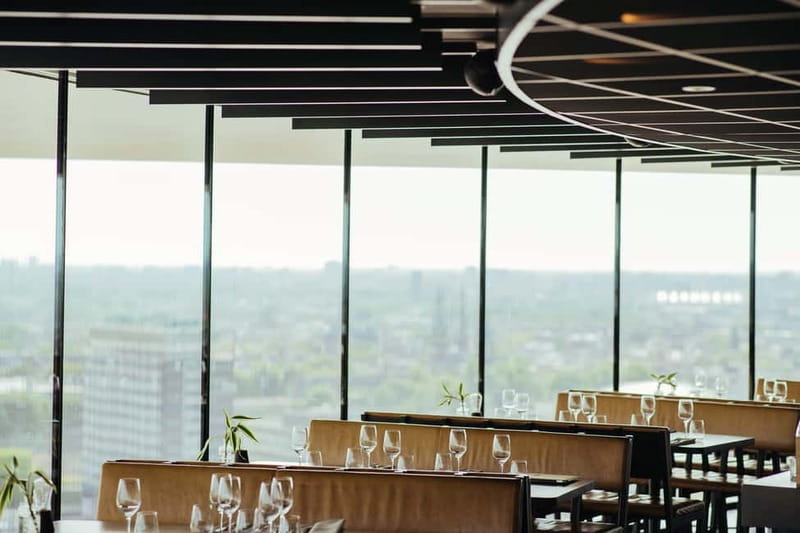 Amsterdam: A'DAM Lookout with Revolving Restaurant Moon - How much value you get for $40