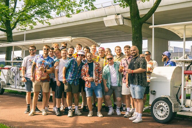 Amsterdam Beer Bike Blast Private Tour - With Beer On Tap - Beer on tap, fizzy wine, and the value of the package