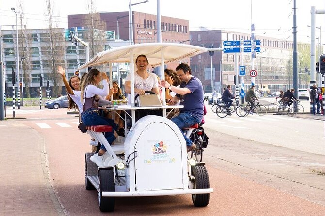 Amsterdam Beer Bike Blast Private Tour - With Beer On Tap - What the 75-minute route is really like