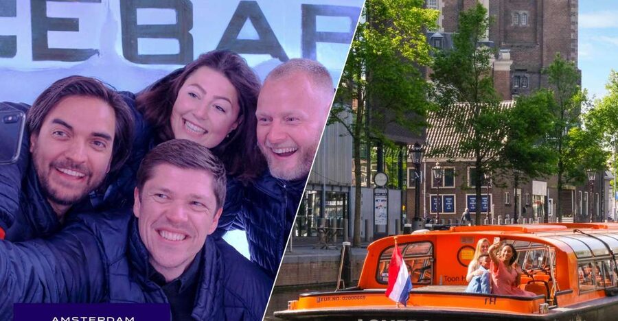 Amsterdam: Canal Cruise and Entrance to Xtracold Icebar - Amsterdam’s canals are the main event