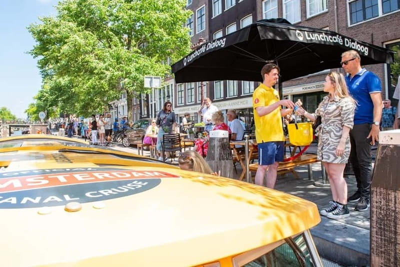 Amsterdam: Canal Cruise from Anne Frank Museum - Magere Brug and the museum waterfront
