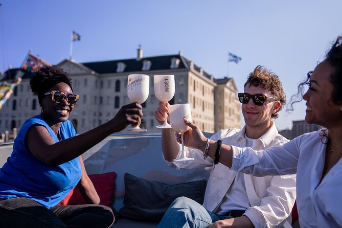 Amsterdam Canal Cruise with Dutch Pancakes and Drinks - Anne Frank House and the canal beside it