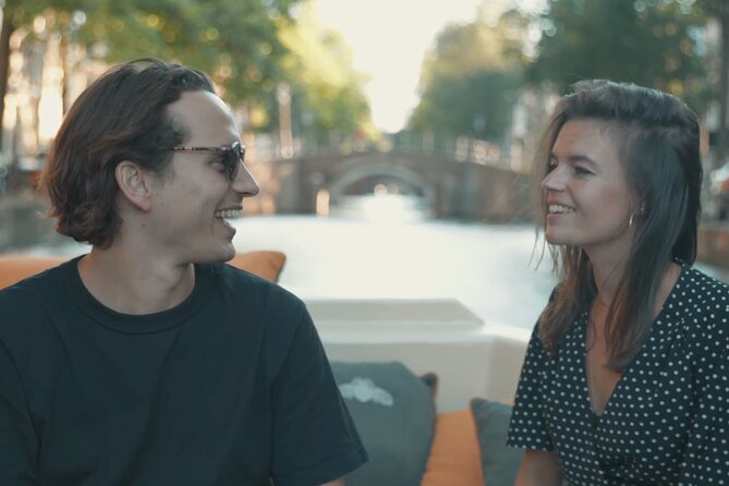 Amsterdam Canal Cruise with German Guide and unlimited drinks - Herengracht and the Seven Bridges view