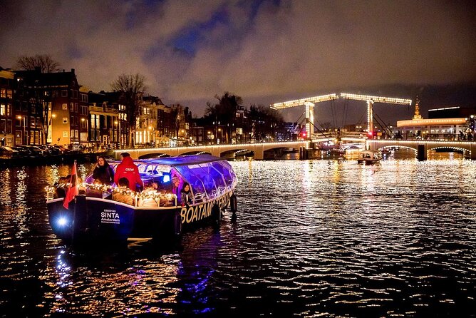 Amsterdam Canal Cruise With Live Guide and Unlimited Drinks - Boarding near the Hermitage and Amstel