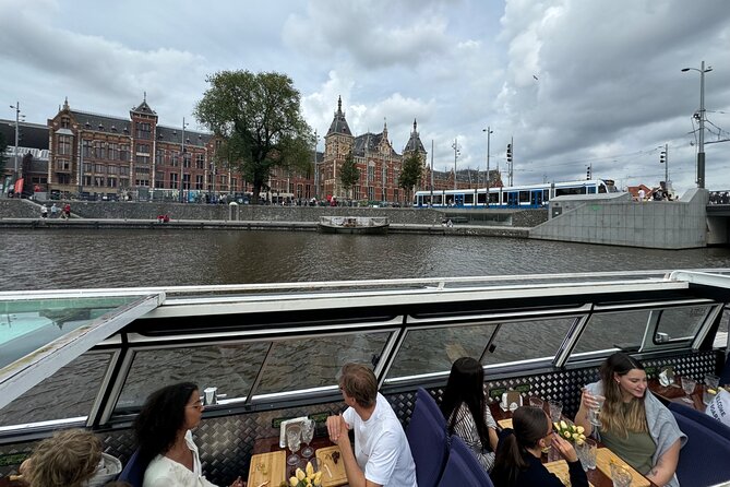 Amsterdam Cheese and Wine Canal Cruise - Reguliersgracht and the seven-bridge view
