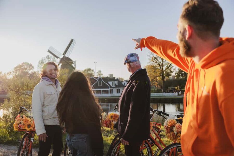 Amsterdam: Cheese, Windmill & Countryside Bike Tour - Ransdorp and its unusual church tower