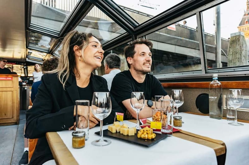 Amsterdam: Cheese & Wine Cruise Tasting Experience - The first views: Amsterdam Centraal and the Damrak