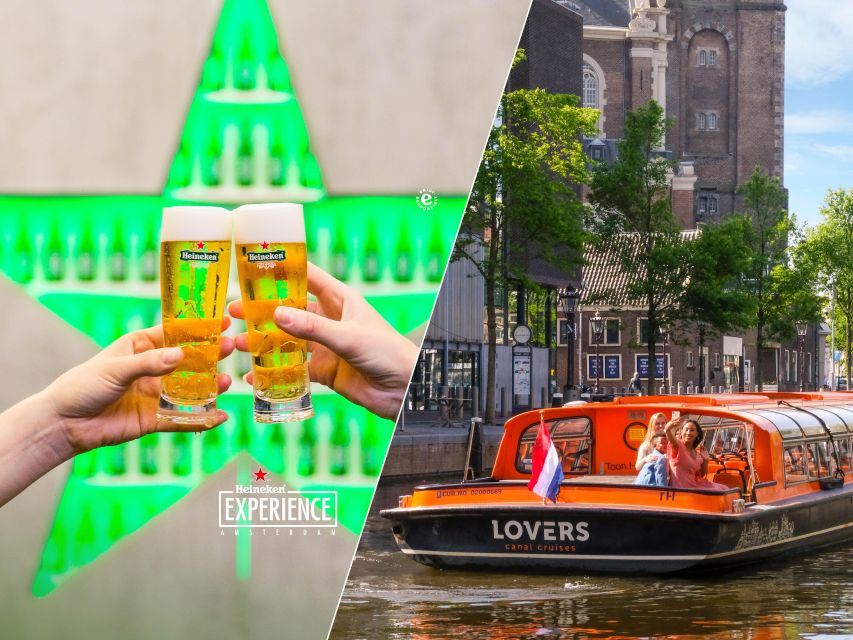 Amsterdam: City Canal Cruise and Heineken Experience - One hour through Amsterdam’s Canal Belt
