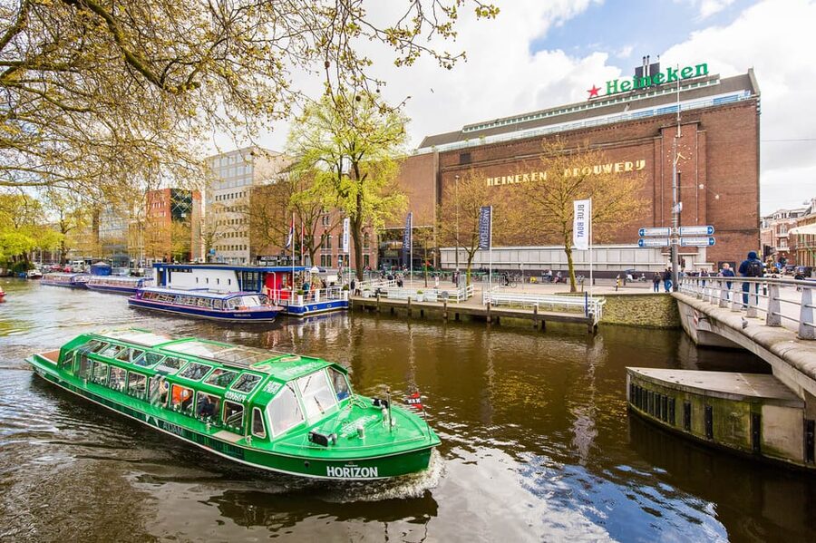 Amsterdam: City Canal Cruise and Heineken Experience Ticket - Entering the Heineken Experience