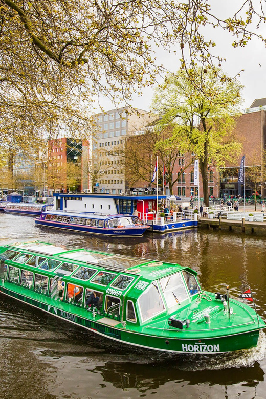 Amsterdam: City Canal Cruise and Heineken Experience Ticket - Interactive rooms, quizzes, and the final bar