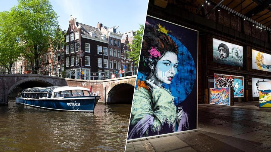Amsterdam: City Canal Cruise & Straat Museum - The 75-minute Blue Boat canal cruise