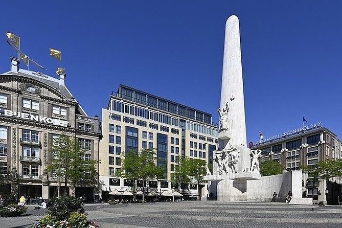 Amsterdam City Center, Red Light District and Coffee Shops Tour - The Weeping Tower and the road to the New World