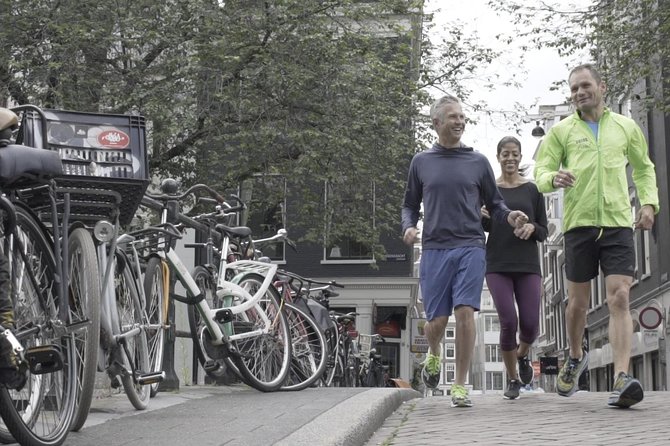 Amsterdam city center run tour - From the Rijksmuseum to the Amstel River