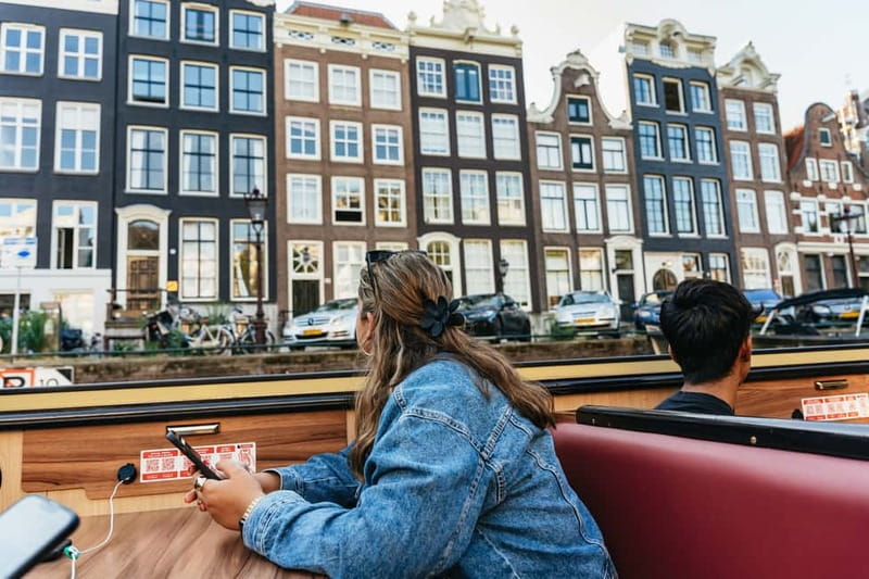 Amsterdam: City Centre Canal Cruise & Free Flower Cocktail - A boat built for Amsterdam’s weather