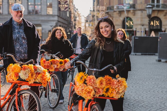 Amsterdam City Top Highlights Guided Bike Tour - Leidseplein and Dam Square
