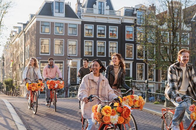 Amsterdam City Top Highlights Guided Bike Tour - How difficult is the cycling?