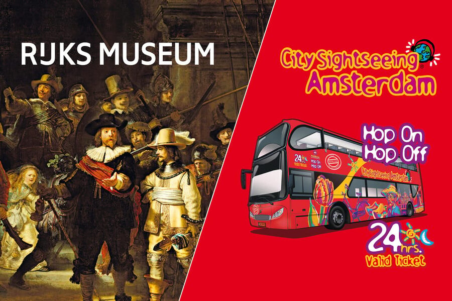 Amsterdam: Combo Rijksmuseum & Hop-On Hop-Off Bus - The Rijksmuseum is the main event