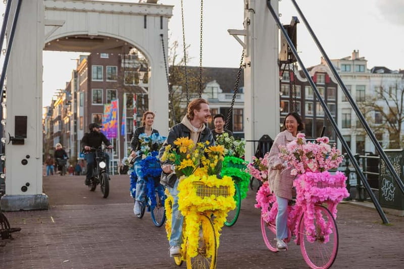 Amsterdam: Explore Canals, Guided Tour on Flower Bikes - The Story Behind Amsterdam’s Flower Bikes