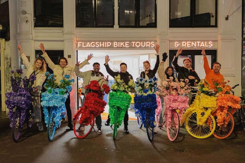 Amsterdam: Explore Canals, Guided Tour on Flower Bikes - Rijksmuseum and Museum Square