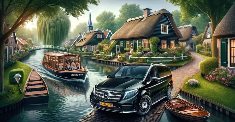 Amsterdam: Explore Giethoorn in a Private Tour with Driver - Arriving in the car-free village