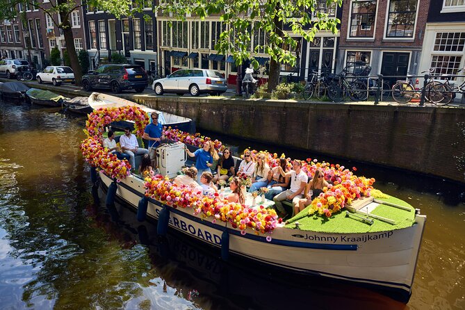 Amsterdam Flower Boat Canal Cruise with Local Guide - The Amstel: a fitting start and finish
