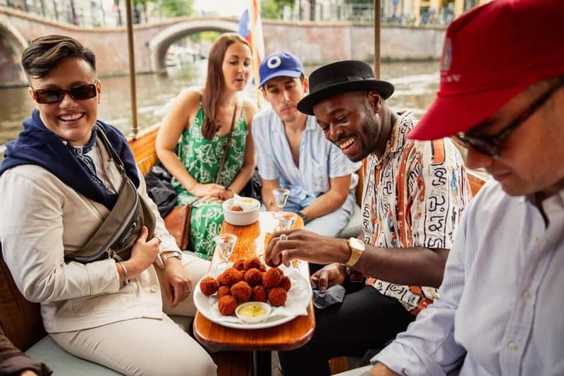 Amsterdam: Food and Canal Tour - Six food stops, one full Dutch meal