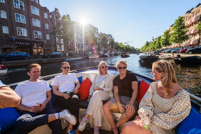 Amsterdam: German-speaking boat trip with bar on board - Bloemgracht and the Jordaan