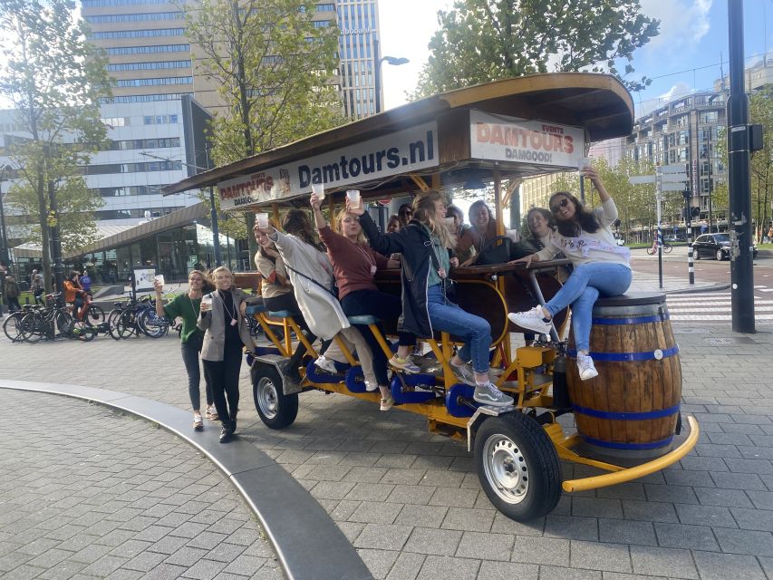 Amsterdam: Guided Beer or Prosecco Bike Tour - Key things to know before booking