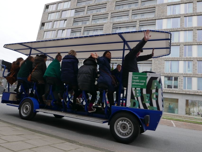 Amsterdam: Guided Beer or Prosecco Bike Tour - A bar on wheels, with a practical limit