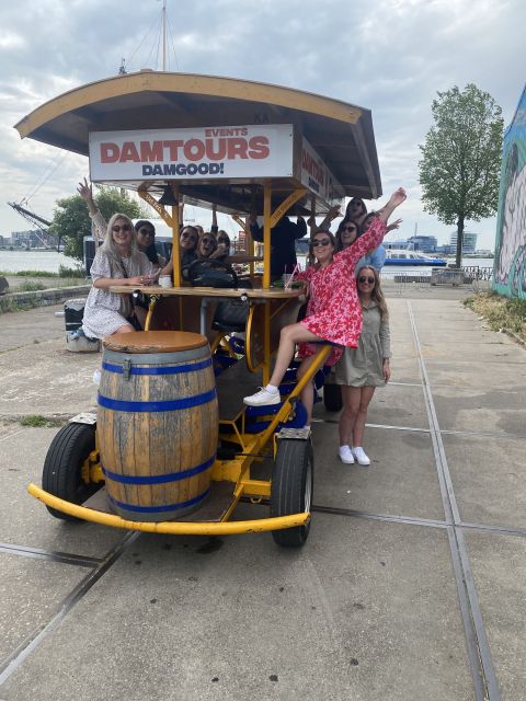 Amsterdam: Guided Beer or Prosecco Bike Tour - Beer, Prosecco, and the mixed option