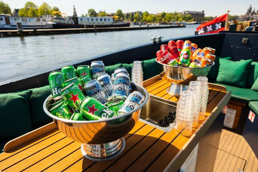 Amsterdam: Guided Open Boat Canal Cruise Including Drink - Why Amsterdam makes sense from an open boat