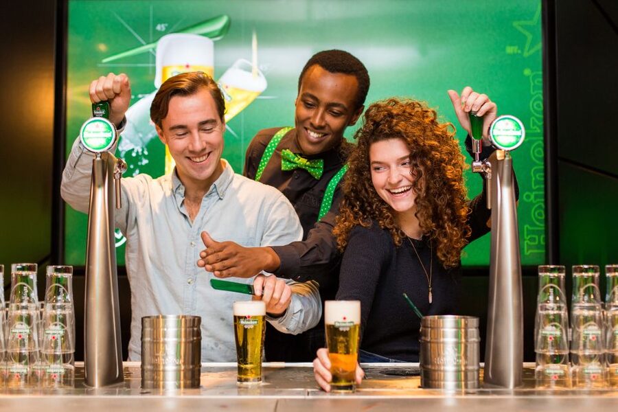 Amsterdam: Heineken Experience Ticket - The Brew U ride and interactive displays