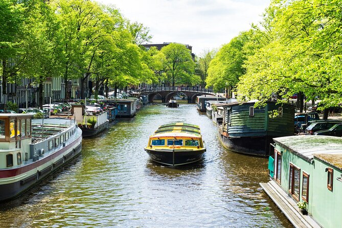 Amsterdam: Historic City Sightseeing Canal Cruise - Starting near the Anne Frank House