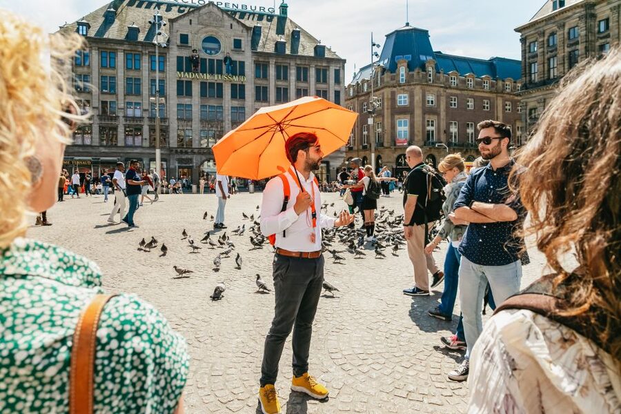 Amsterdam: Historical Highlights Walking Tour with Tasting - The LGBT street and the Amstel River