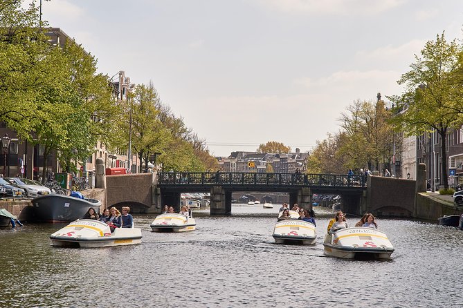 Amsterdam Independent Sightseeing by Pedal Boat - Starting at One of Two Central Piers