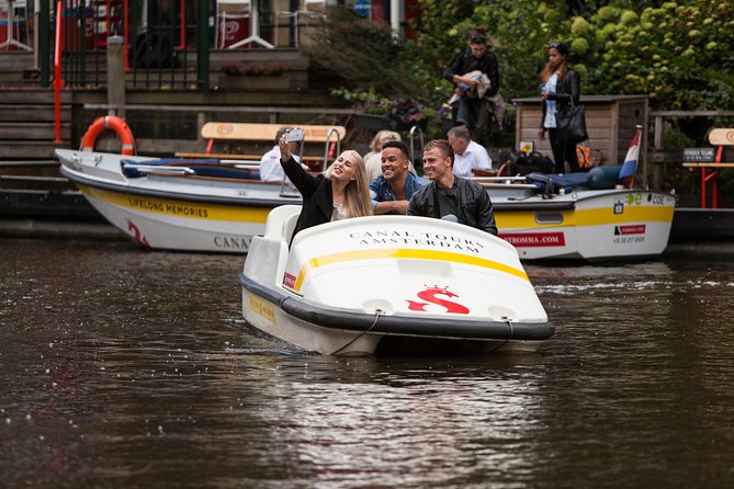 Amsterdam Independent Sightseeing by Pedal Boat - Weather, Water, and Boat Condition