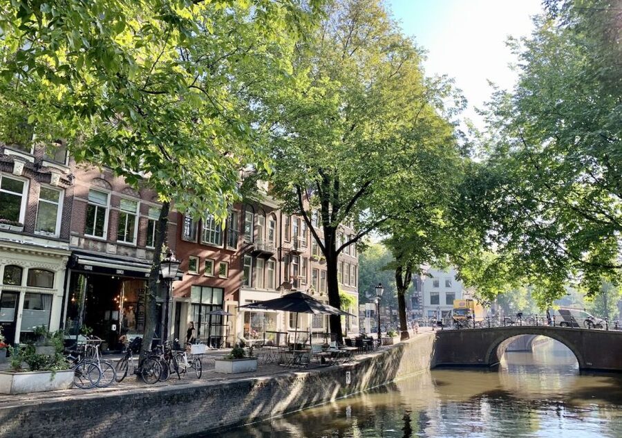 Amsterdam: Jordaan District Tour with a German guide - Westerkerk and the canal belt
