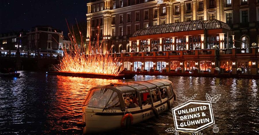 Amsterdam: Light Festival Boat with Unlimited Drinks Option - Key points to know before boarding