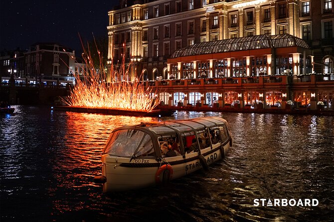 Amsterdam: Light Festival Cruise with Unlimited Drinks Option - How much light art will you really see?