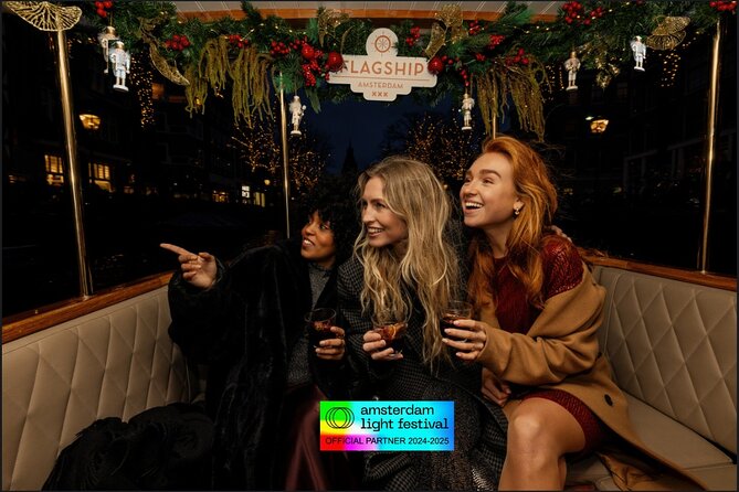 Amsterdam Light Festival: Heated Boat Cruise + Hot Drinks & Bite - Drinks and snacks: useful, but read the fine print