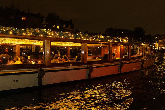 Amsterdam Light Festival: Heated Cruise with Hot Drinks & Bite - What the 75-minute route feels like
