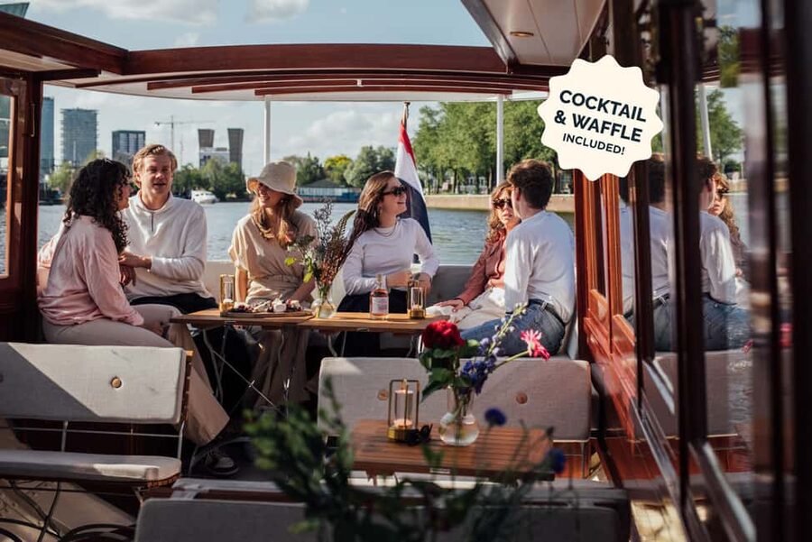 Amsterdam: Luxury Cruise Unlimited Cocktails & Snacks Option - Why this cruise works best from the water