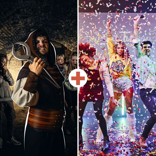 Amsterdam: Madame Tussauds & Amsterdam Dungeon Combo Ticket - The Amsterdam Dungeon turns history into live theatre
