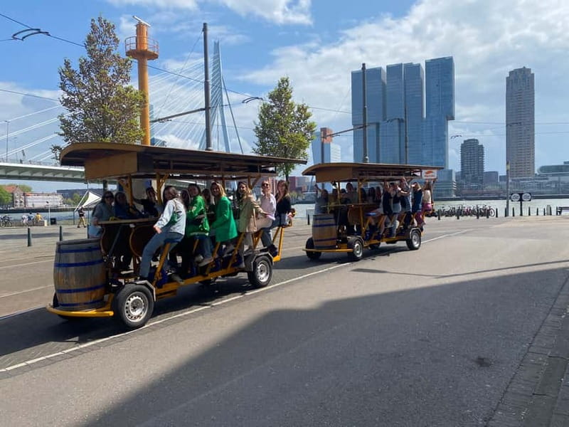Amsterdam: MIXED - Beer & Bubbles Bike Tour - Beer, prosecco, and the unclear drink arrangement