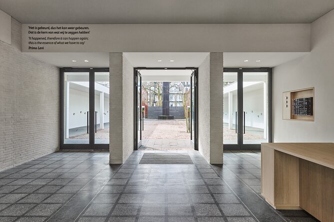 Amsterdam National Holocaust Museum and Memorial Entry Ticket - The Hollandsche Schouwburg memorial