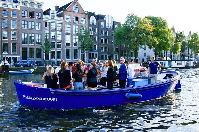 Amsterdam Open Boat Sightseeing Canal Cruise - NEMO Science Museum from the water